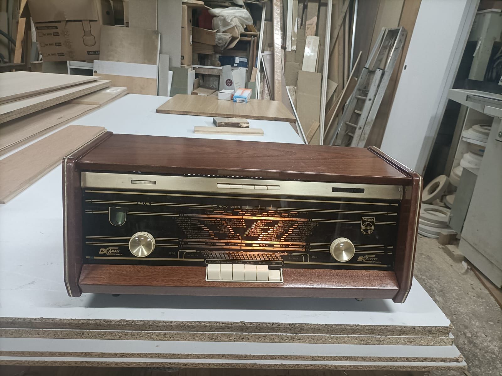 PHILIPS B5X23A Radio Vintage Valvulado