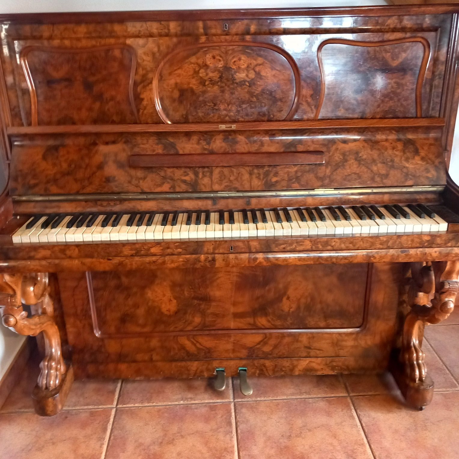 Pianino po renowacji