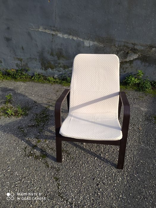 Cadeira madeira branca