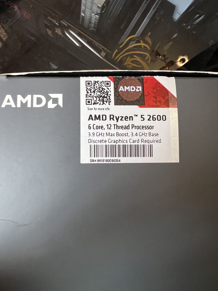 AMD Ryzen 5 2600 Box