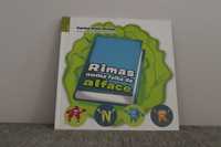 Livro Rimas numa folha de alface