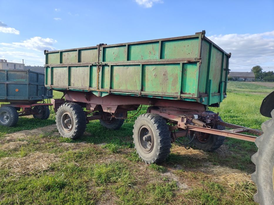 Przyczepa rolnicza niemiecka 8t