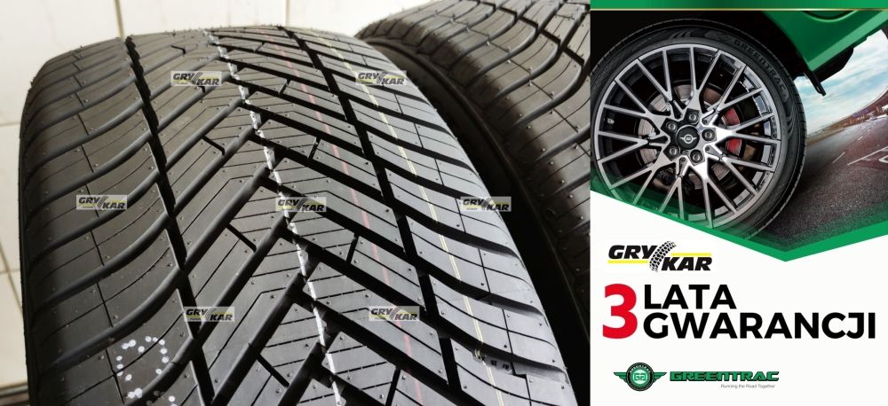 Opony 225/45R17 Greentrac Season Master 2025r C/B/71dB 3 lata gwar.