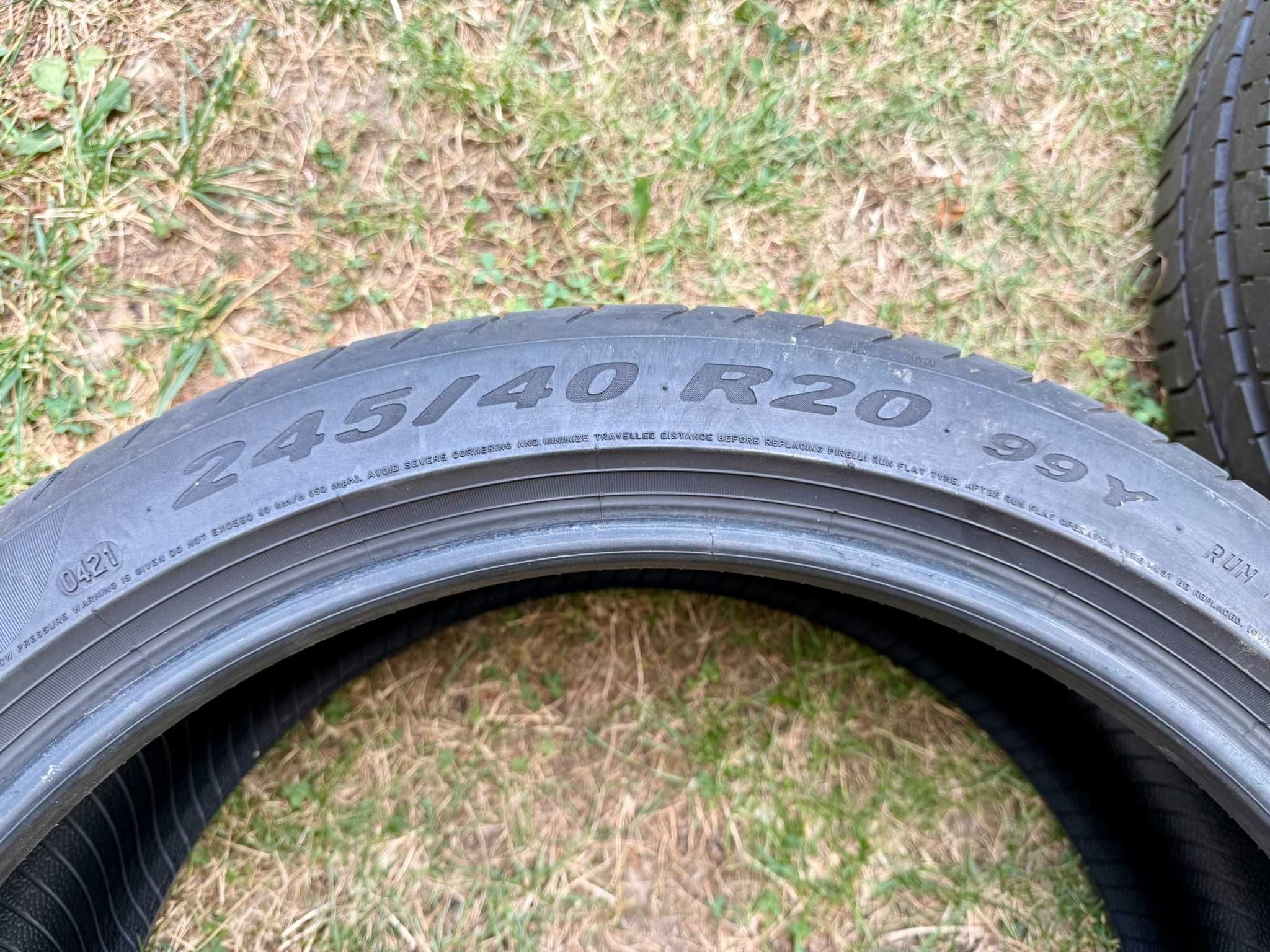 Letnie opony Pirelli P Zero RUN ON FLAT