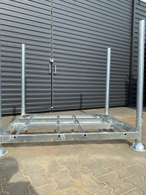 Manurack paleta metalowa stalowa ocynk paleta szkółkarska