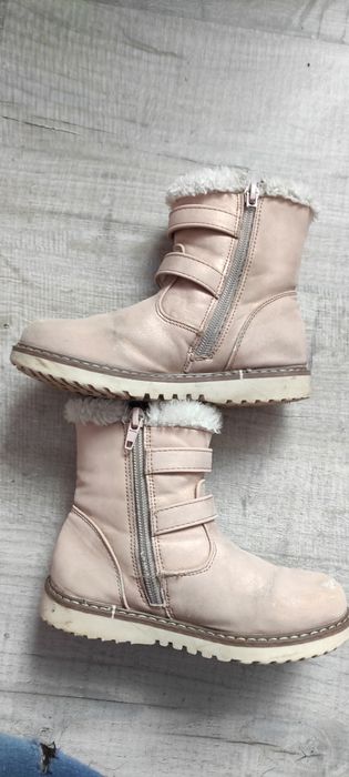 Kozaki, buty zimowe r.28 CCC Nelli blue