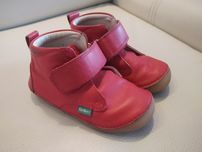 Kickers Sabio rozm. 25 kamaszki skórzane 100% b. miekkie czerwone