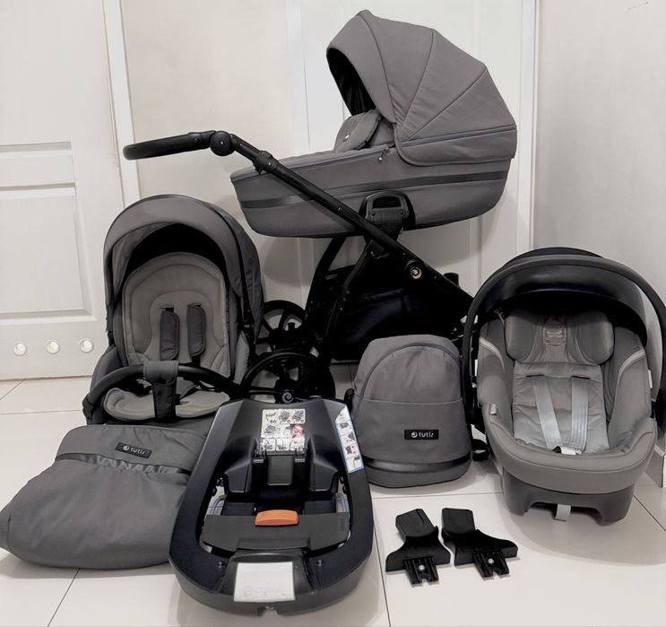 Wózek Tutis uno 3+ 4w1 w zestawie baza isofix+forelik cybex