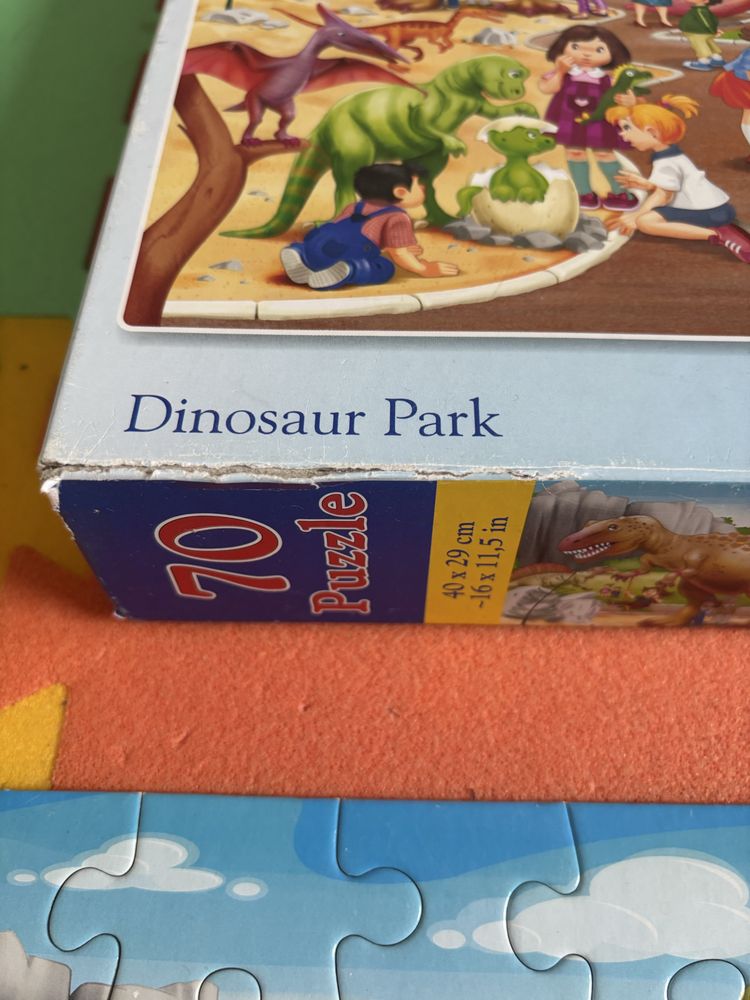 Puzzle dinozaury 70 elementów castorland