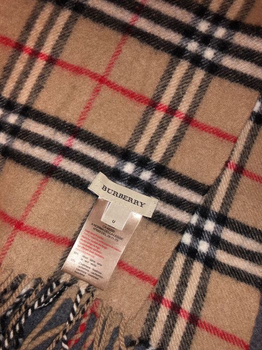 Szalik burberry vintage