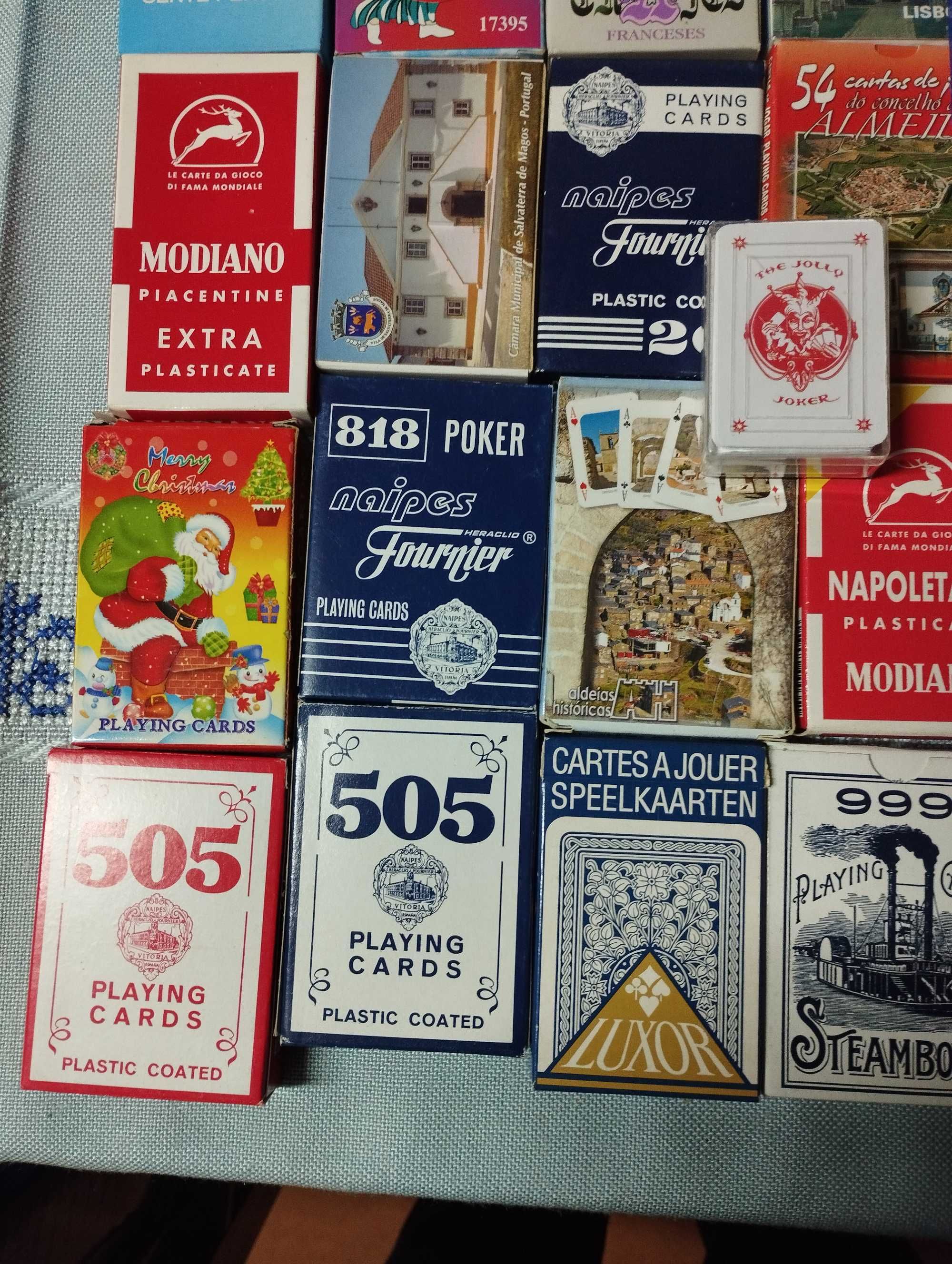 Baralho de cartas coleção