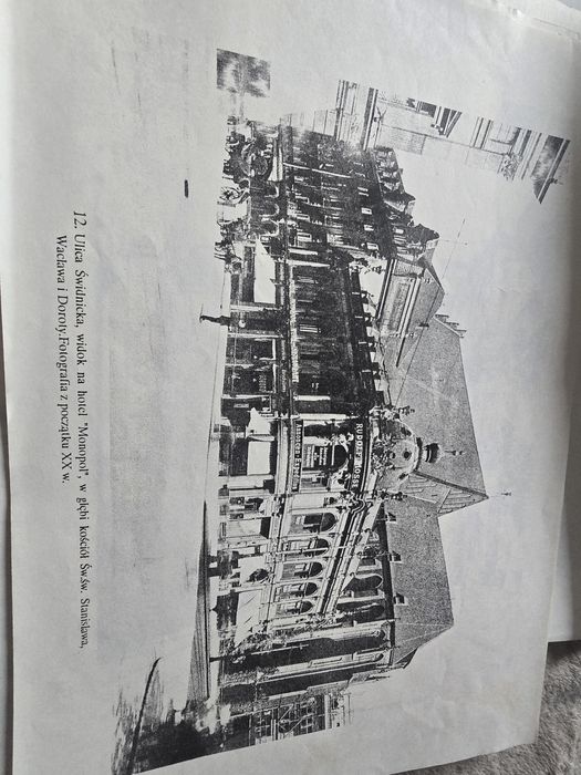 Stare ryciny i mapy przedwojennego Breslau-Wrocław