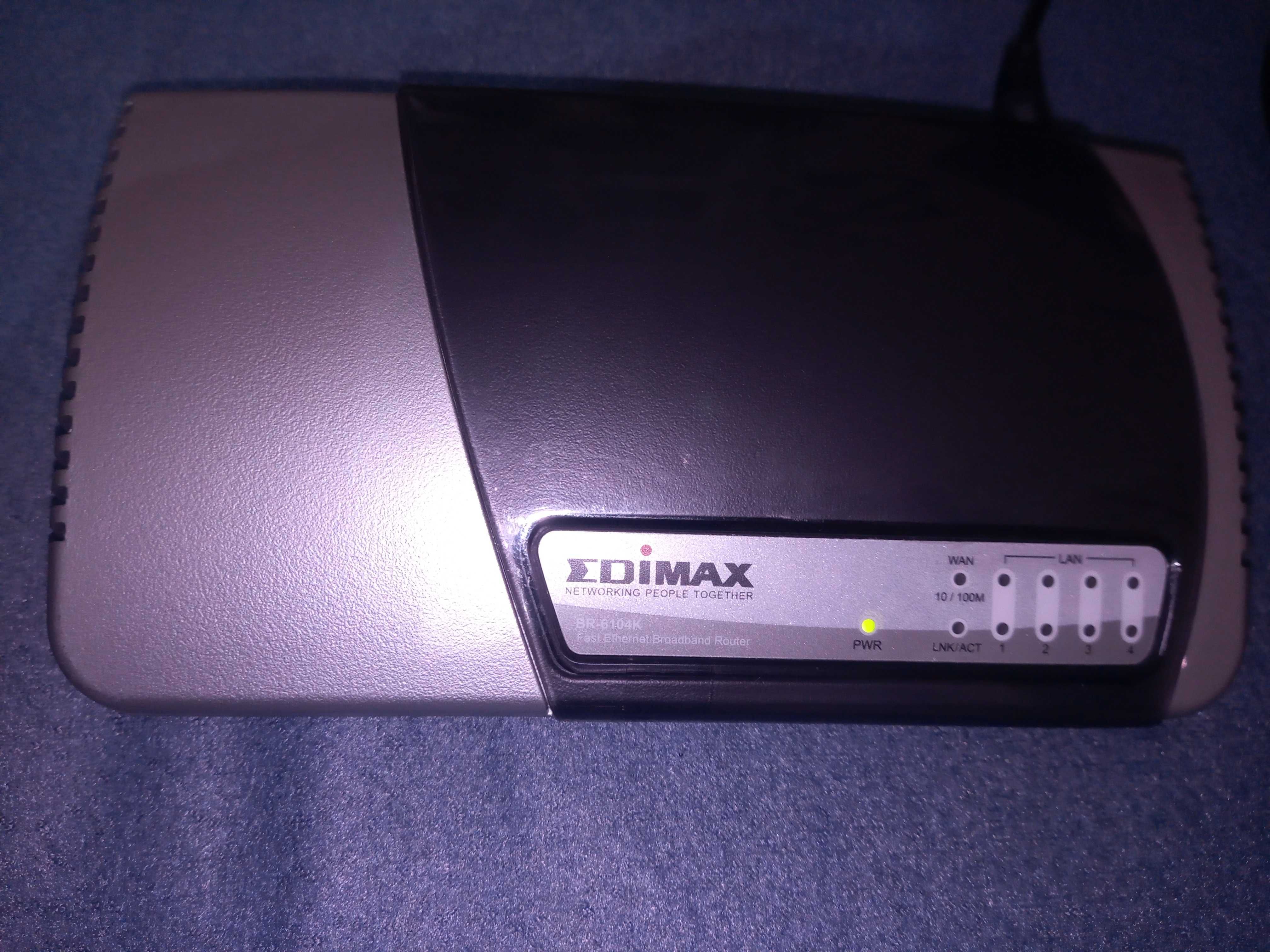 EDIMAX BR-6104K Fast Ethernet router  WAN/LAN