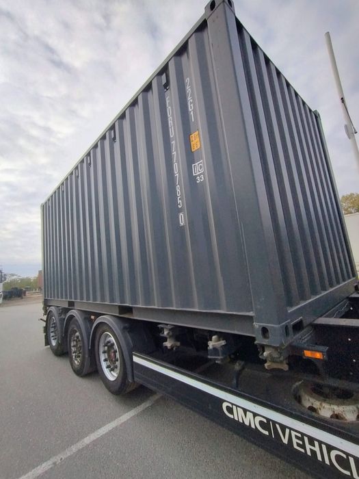 Kontener morski 20 6m Antarcyt RAL 7016 szary Easy open
