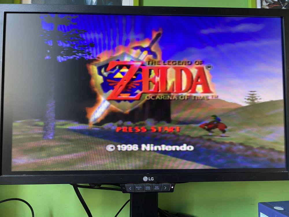 The legend of zelda Ocarina of time n64