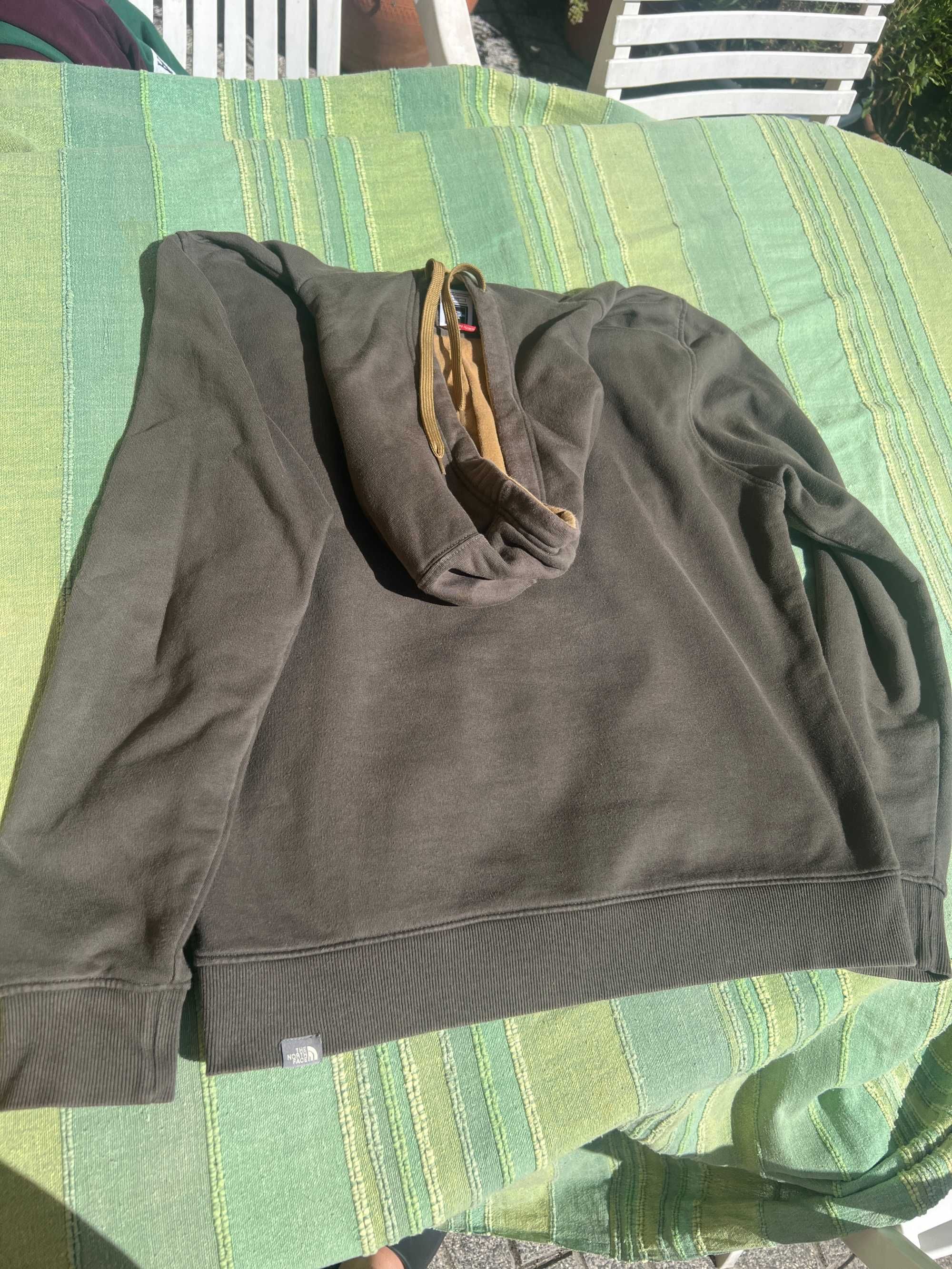 Hoodie the North Face verde M