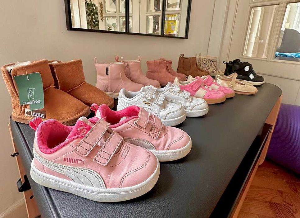 Sapatos Criança Tamanho 23 - Excelente estado