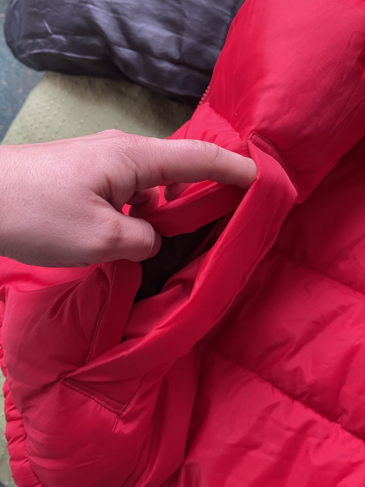 Dwustronna męska zimowa puchowa kurtka Helly Hansen rozmiar L