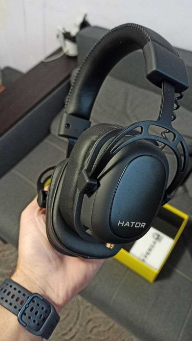 Наушники HATOR Hypergang 2 Black. Гарантия до 04.2027