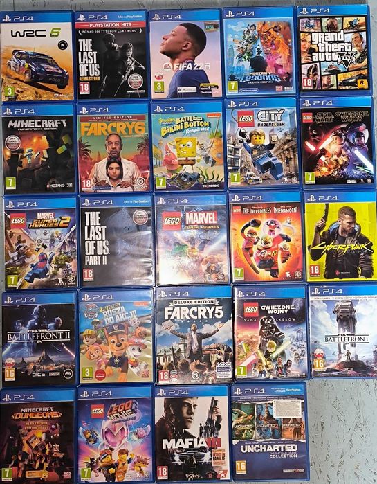 Sony ps4 pro plus zestaw gier