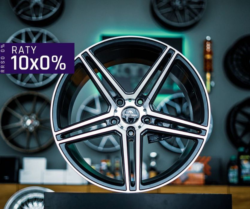 Forzza Bosan / Nowe felgi / 19 cali / 5x112 / Audi Mercedes Seat VW
