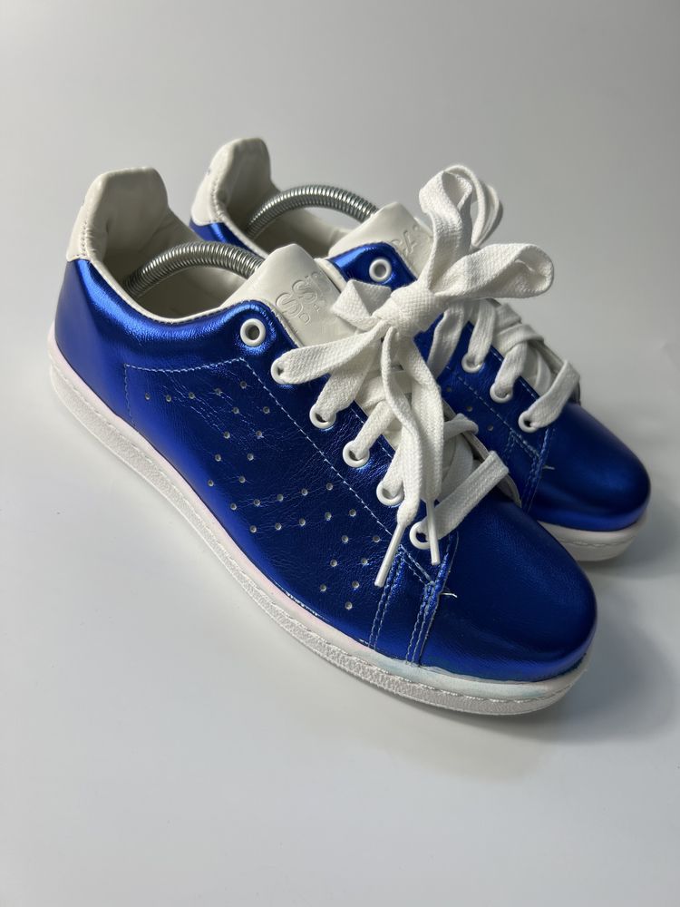 Nowe trampki sneakersy damskie niebieskie 38 outlet