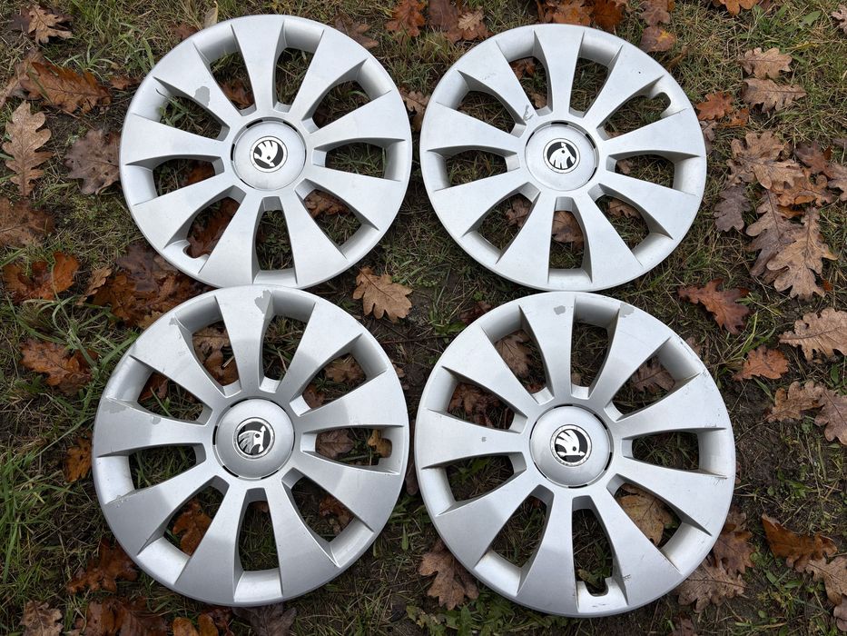 Oryginalne kołpaki 16 cali Skoda Fabia Octavia Superb
