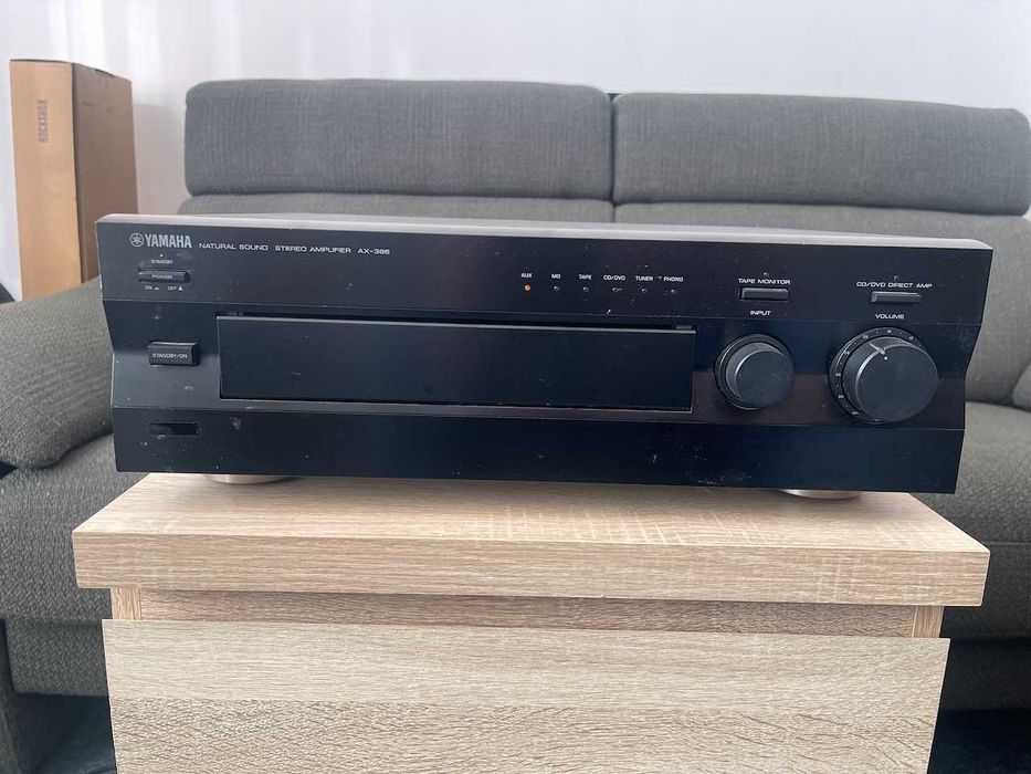 Wzmacniacz Yamaha AX-396 – mocny, czysty dźwięk, świetny stan!