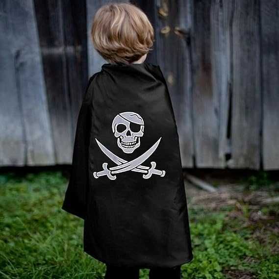 Дитячий новорічний костюм Пірата (плащ- накидка,пов’язка) карнавальний