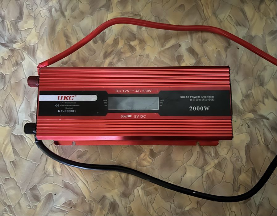 Инвертор UKC 2000 w преобразователь 12-220 інвертор перетворювач