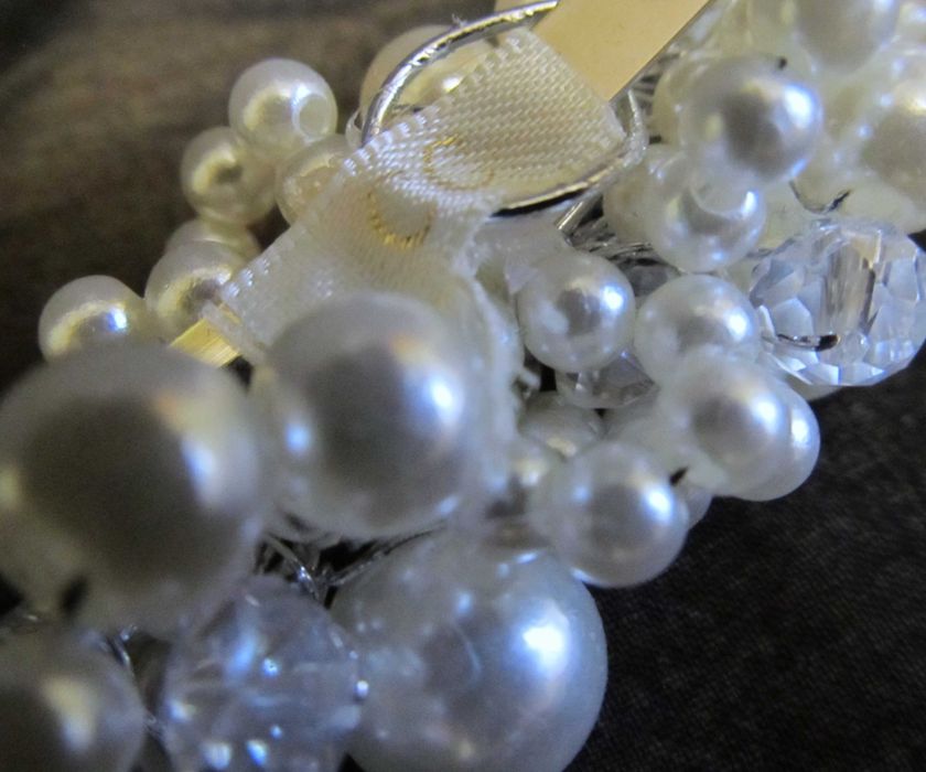 Cute Cute Роскошный обруч-диадема ручной работы из жемчужин