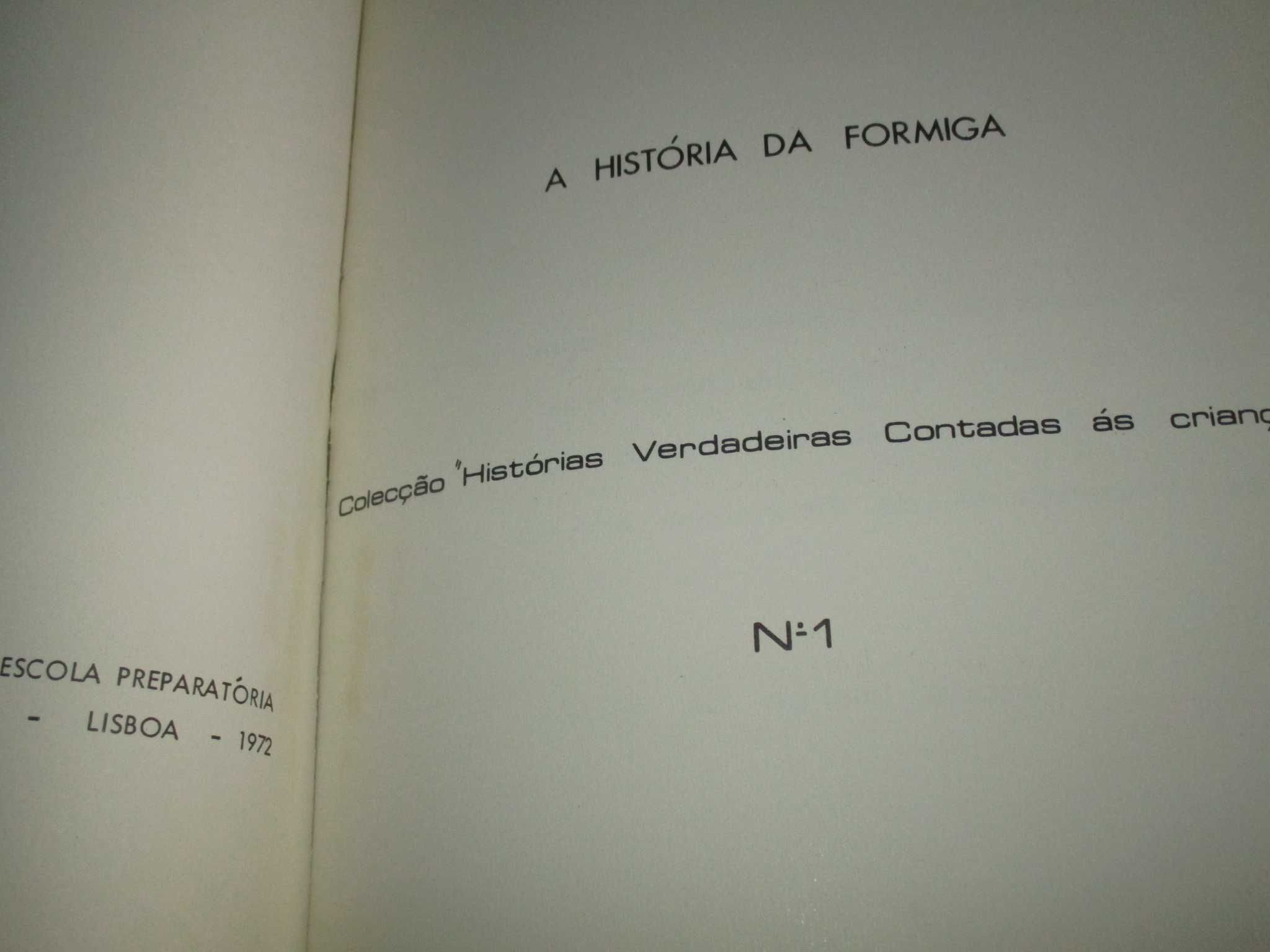 Livro História da Formiga Maria Roby 1972