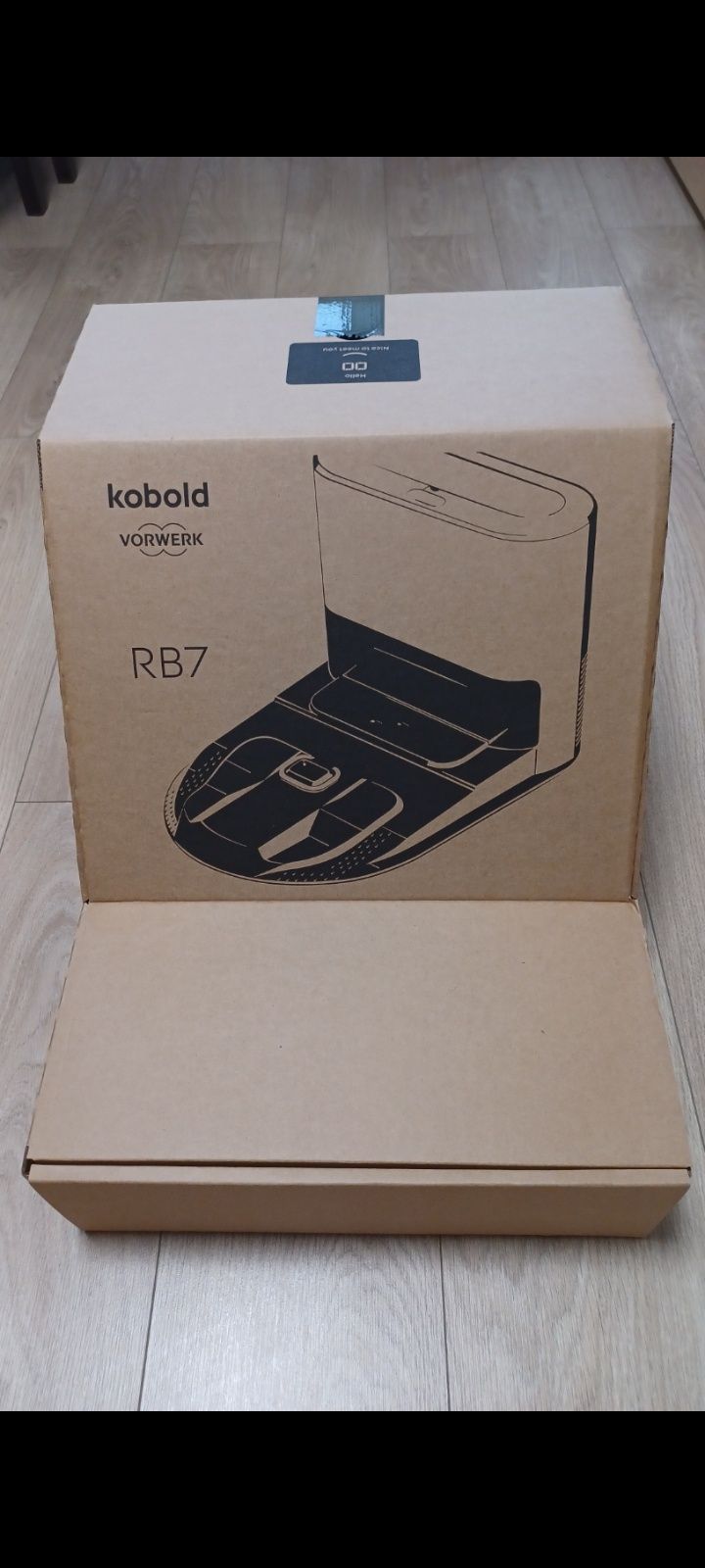 Odkurzacz robot KOBOLD VR7 firmy Vorwerk.