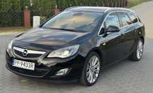 Opel Astra J kombi, 1.4T ECOTEC 140KM, bogate wyposazenie, bez wkladu