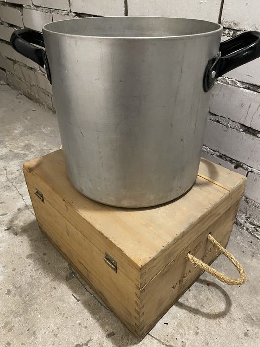 Garnek kociołek aluminiowy 10 litrów PRL