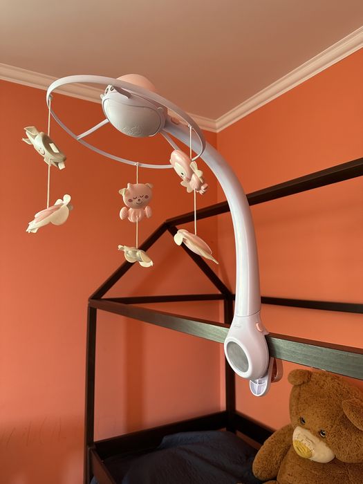 Музичний мобіль Infantino 3 в 1 з проектором Рожевий