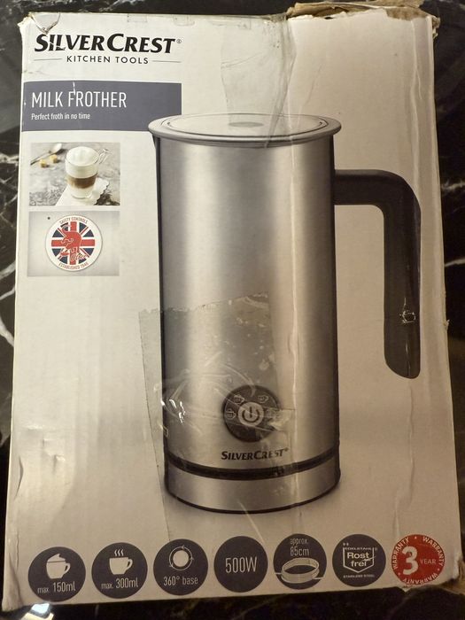 Спінювач для молока Silver Crest SMA 500 пінник вспінювач капучінатор