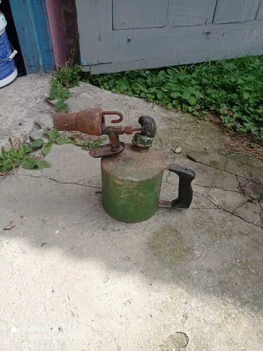 Паяльна лампа бензинова СССР