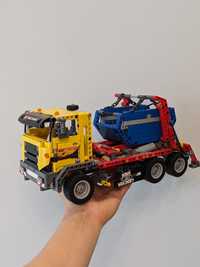 Lego technic 42110 land rover 42068 fire rescue 42024 container truck