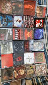 Metal, rock, punk CD's