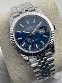 наручные часы мужские Rolex datejust 41 steel blue