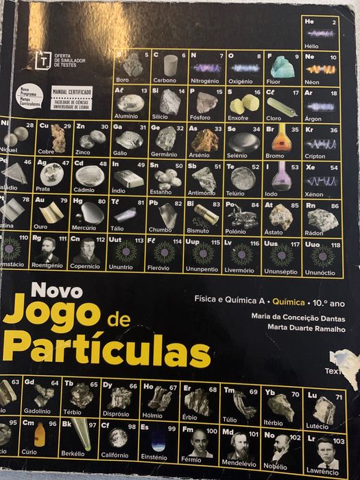 Novo jogo partículas livros