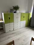 Zestaw mebli stuva plasta smastad ikea / dostawa