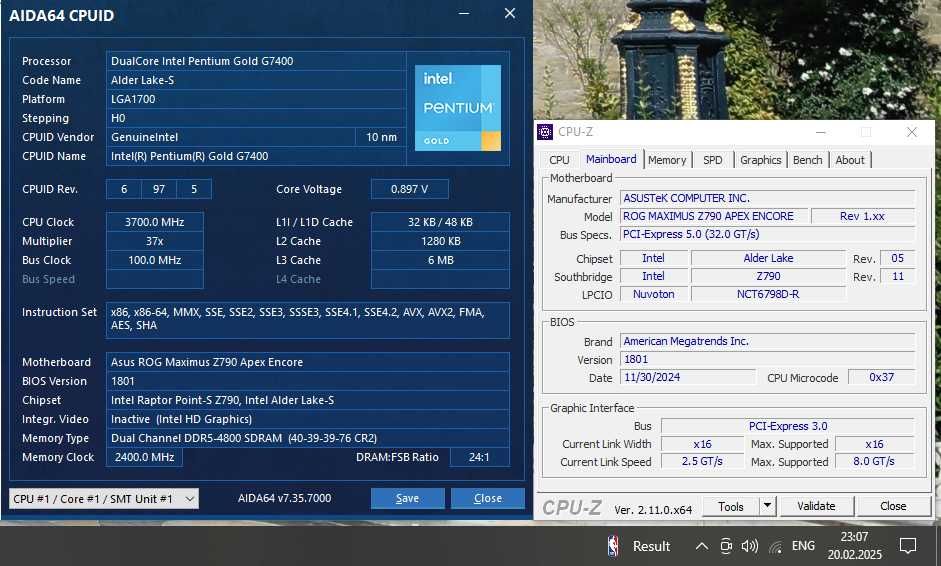 Asus Z790 APEX Encore s1700