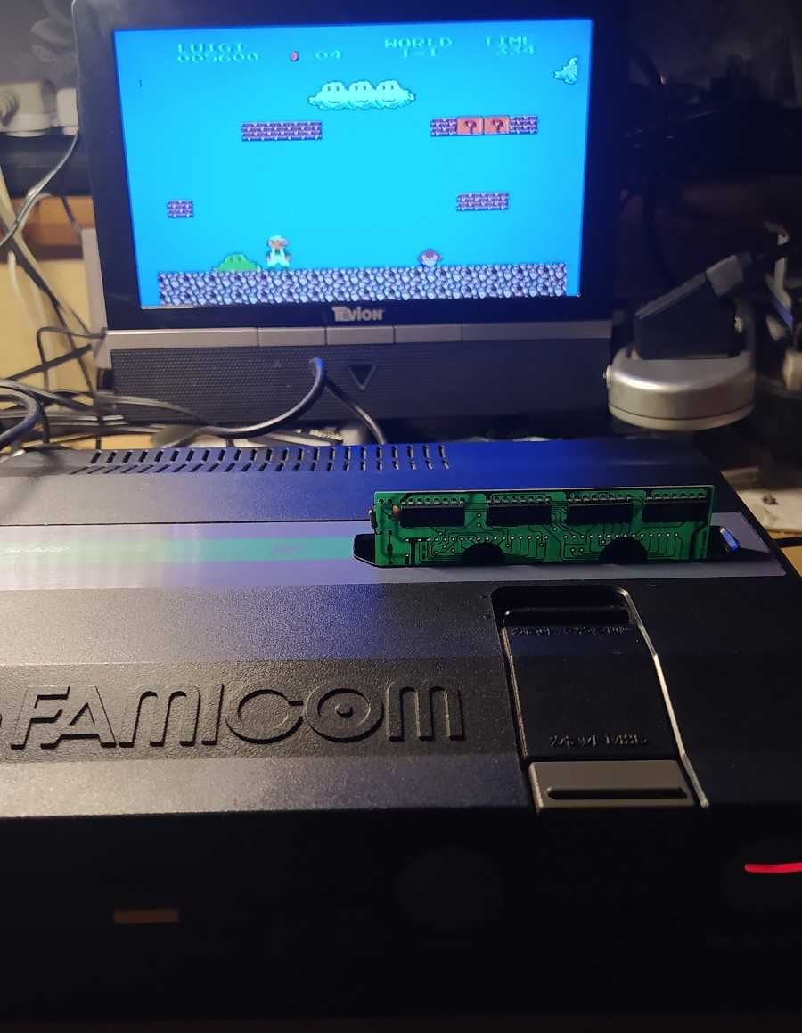 TWIN FAMICOM AN-505-BK nintendo oryginał 100%ok nes sharp konsola