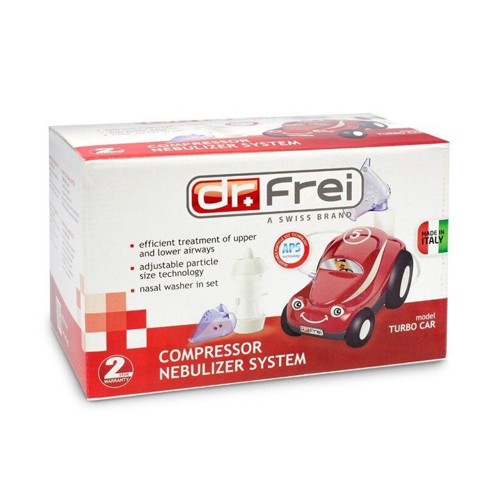 Ингалятор компрессорный Dr.Frei Turbo Car небулайзер