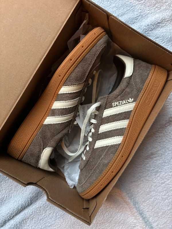 ButyDamskie Adidas Handball_Spezial_brązowy Rozmiar.38