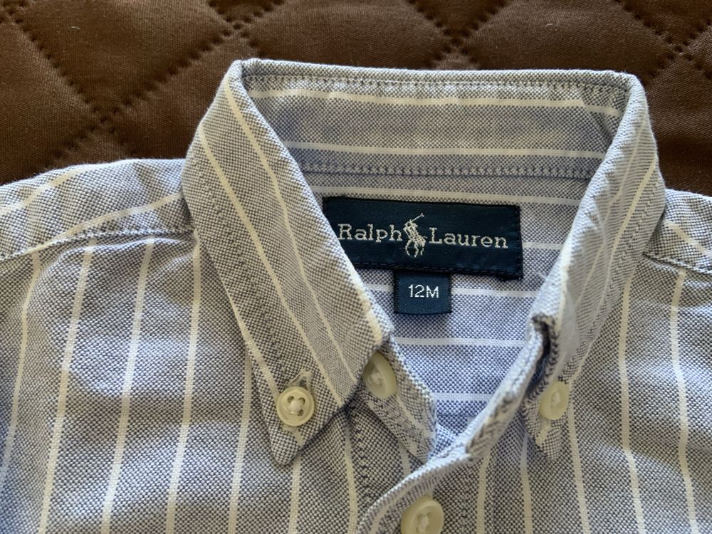 Camisa menino 1 ano da Ralph Lauren