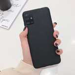 Silikonowe etui do Huawei P30 Lite Czarny kolory back case
