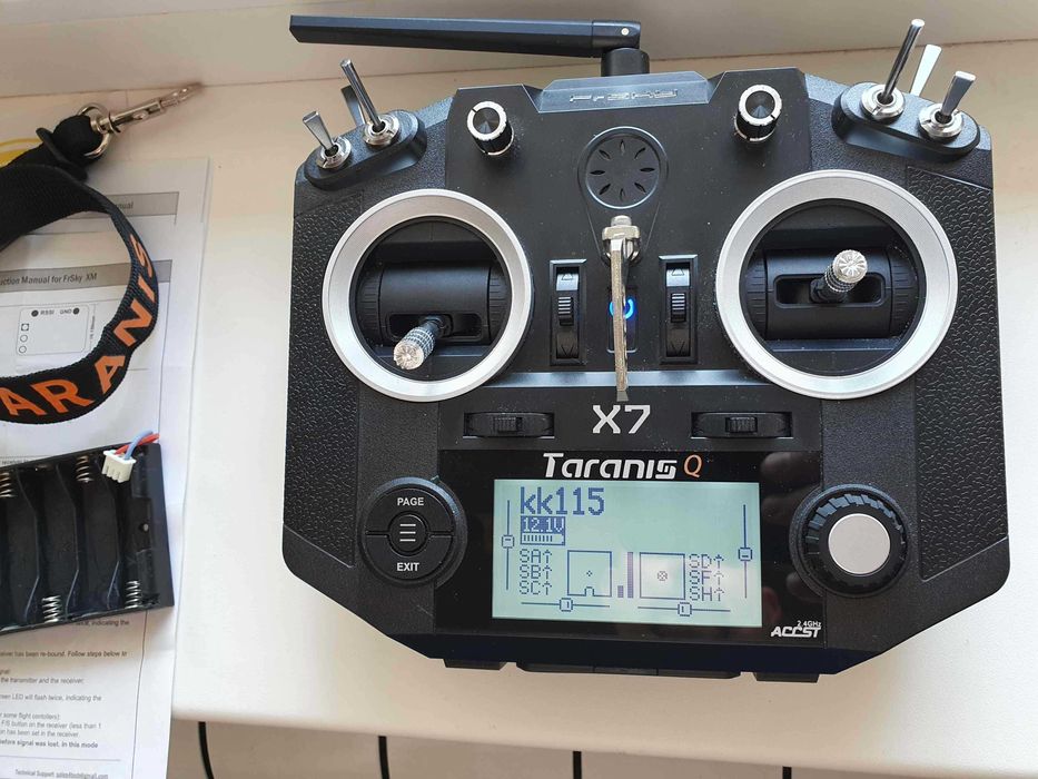 Апаратура радіокерування FrSky Taranis Q X7 ACCST Пульт